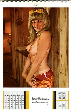 1968 Playmate Calendar