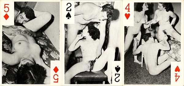 True Nazi Porn - Vintage Erotic Playing Cards for sale from Vintage Nude Photos!