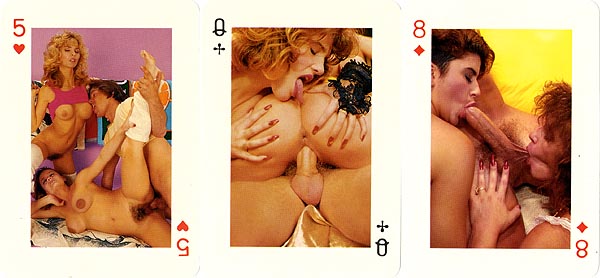 Big Dick Blowjob Vintage - Vintage Erotic Playing Cards for sale from Vintage Nude Photos!