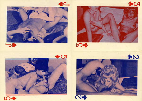 Vintage 1960s Danish Porn - Vintage Erotic Playing Cards for sale from Vintage Nude Photos!