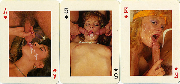 Vintage Color Climax Oral Sex - Vintage Erotic Playing Cards for sale from Vintage Nude Photos!