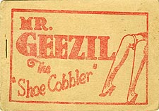 Mr. Geezil The Shoe Cobbler